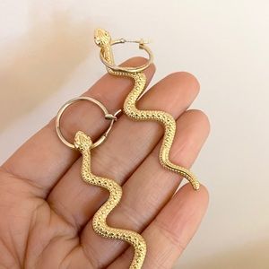 Princess Polly Snake Earrings